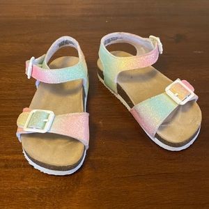 Colorful Glitter Sandals